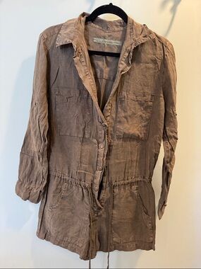 Enza Costa Olive Green Romper